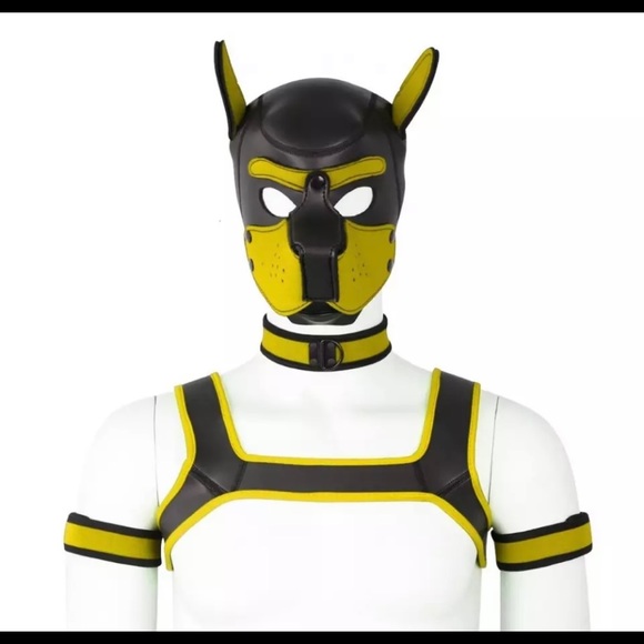 Dog Mask Soft Pup Cosplay Role Play - Picture 6 of 11